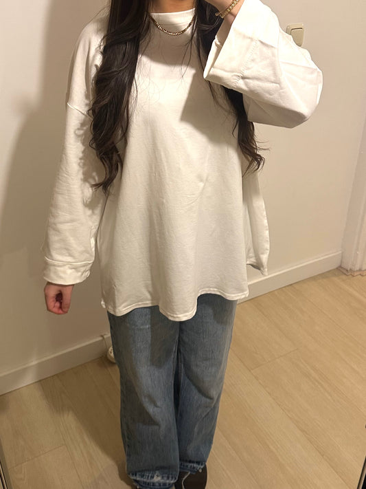 OVERSIZED TEE WHITE