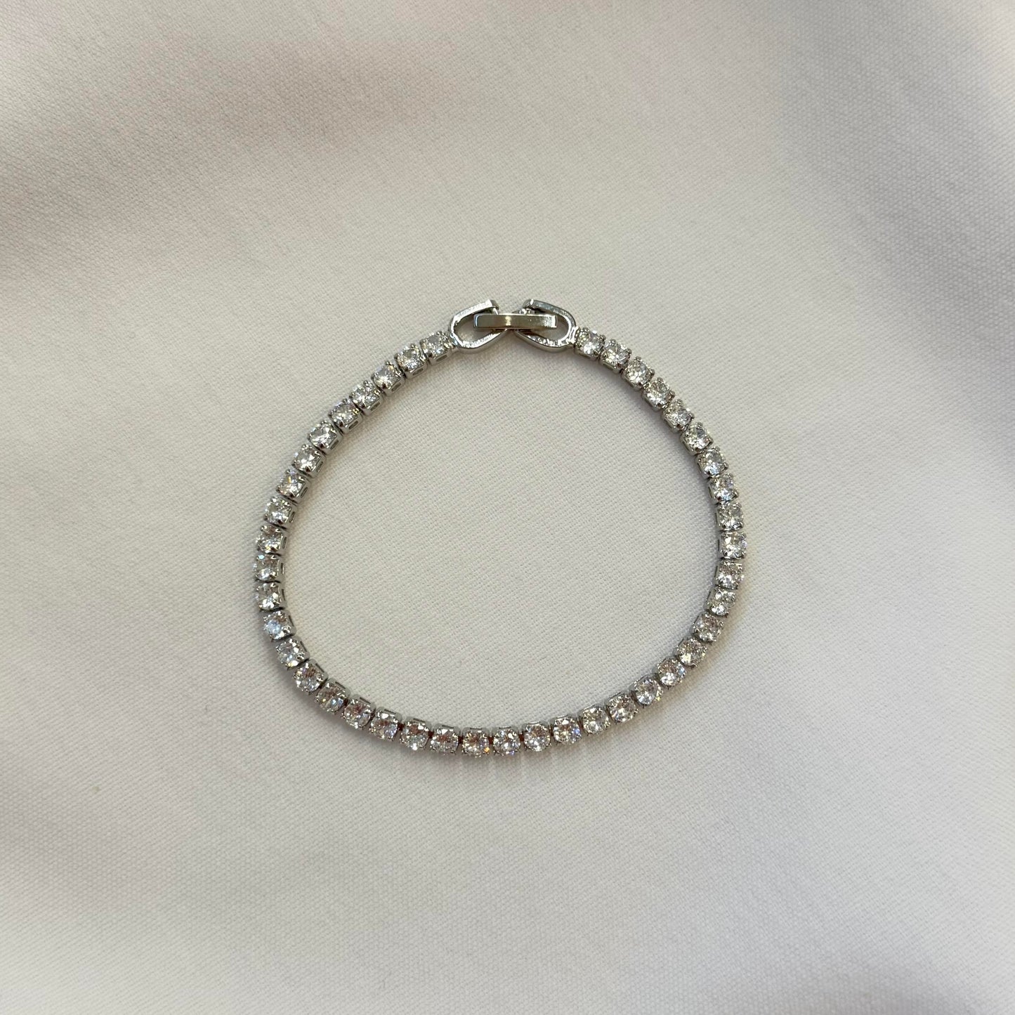 TENNIS BRACELET - SILVER