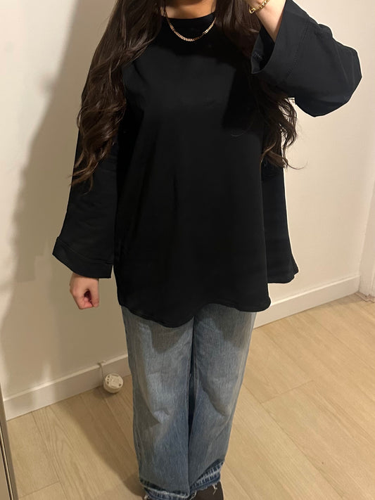 OVERSIZED TEE BLACK