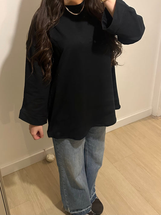 OVERSIZED TEE BLACK