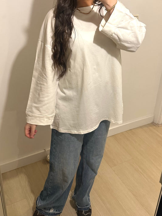 OVERSIZED TEE WHITE