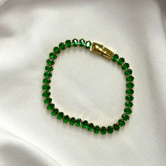GIA BRACELET - GREEN