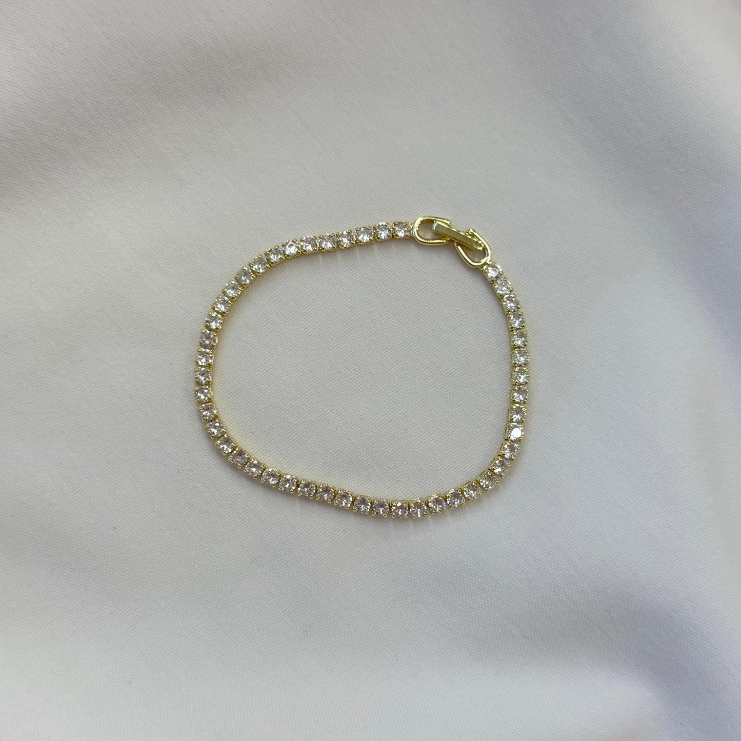 TENNIS BRACELET - GOLD